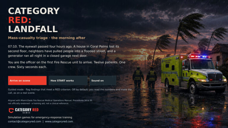 Category Red: Landfall