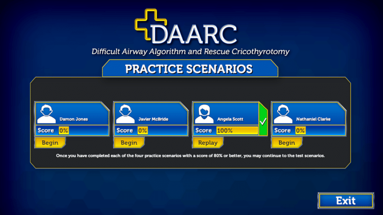 Difficult Airway Algorithm and Rescue Cricothyrotomy (DAARC)