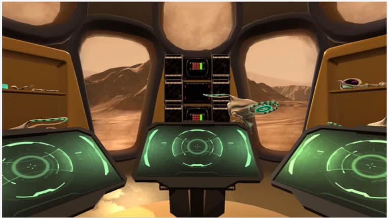 Earth-to-Mars: a VR Serious Game for Leadership