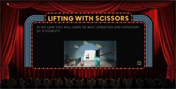 Lifting with Scizzors Learning Objective