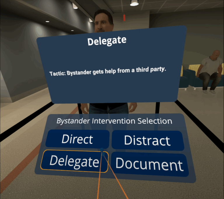 Veterans Health Administration (VHA) Sexual Harassment Prevention Virtual Reality (VR) Training